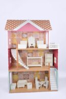 brown doll-house