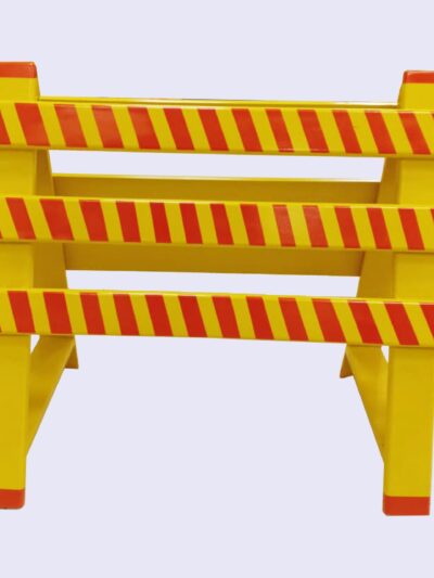 Construction area barrier