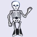 skeleton stand