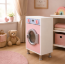 Pink Wooden Washer