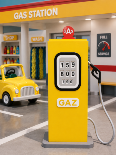 wall gaz pump