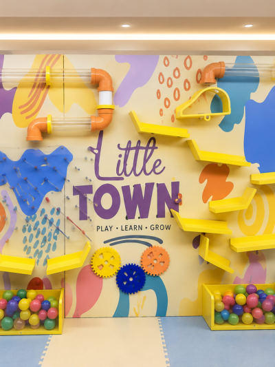 Interactive Ball Adventure Wall