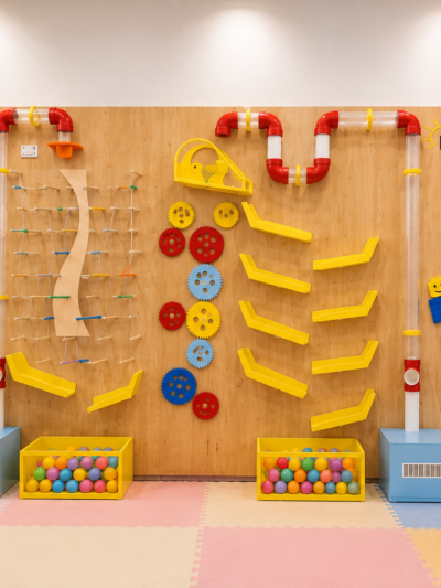 Ball Run Activity Wall