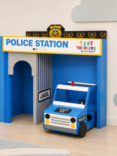 Wooden Police Play Corner