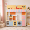Colorful Wooden Pretend Kitchen