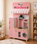 Pink Pretend Kitchen Set