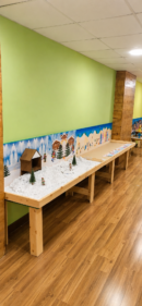Snowy Town Play Display