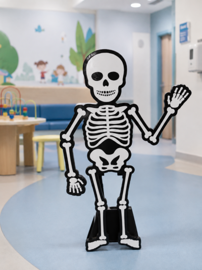 skeleton stand