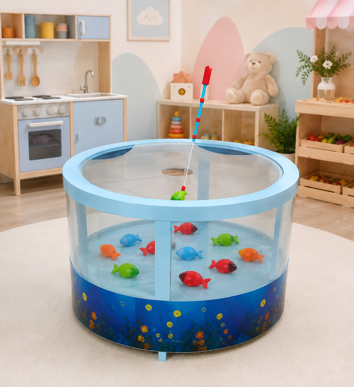 interactive Fishing Pond Toy.