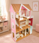 brown doll-house