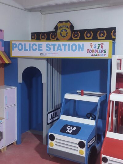 Wooden Police Play Corner