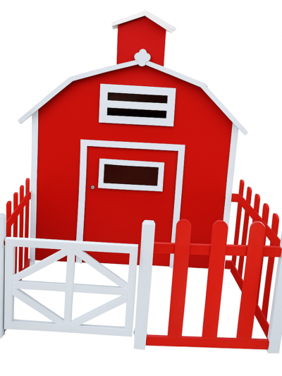 Mini Farmhouse Playhouse