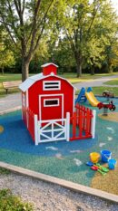 Mini Farmhouse Playhouse