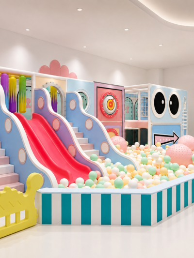 Pastel Indoor Playground