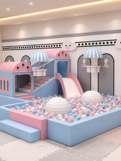 Pastel Dreams Custom Play Area