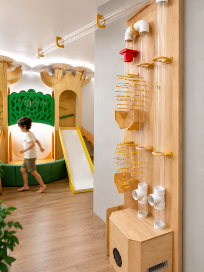 Playhouse Activity Wall