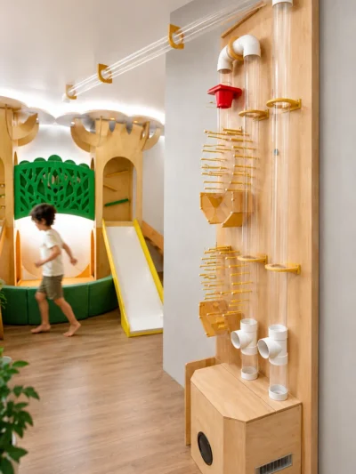 Playhouse Activity Wall