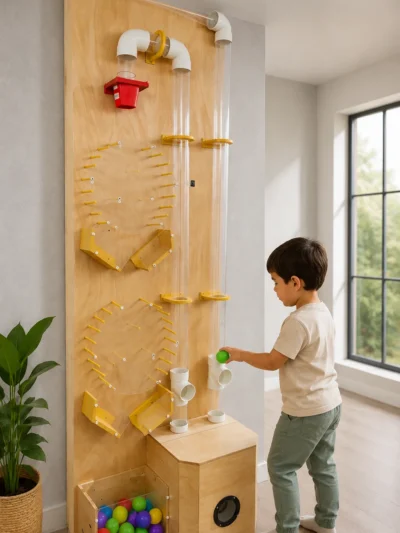 ​Wall Marble Run