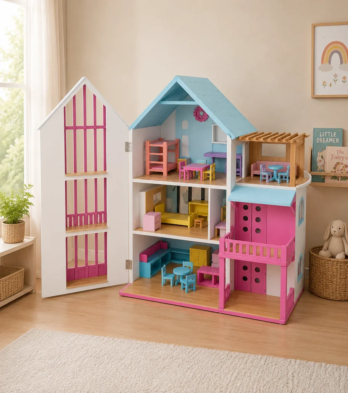 Cozy Living Dollhouse