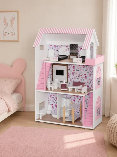 pinky doll House