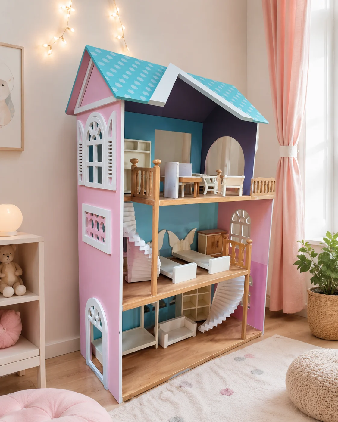 blue Doll House - Image 3