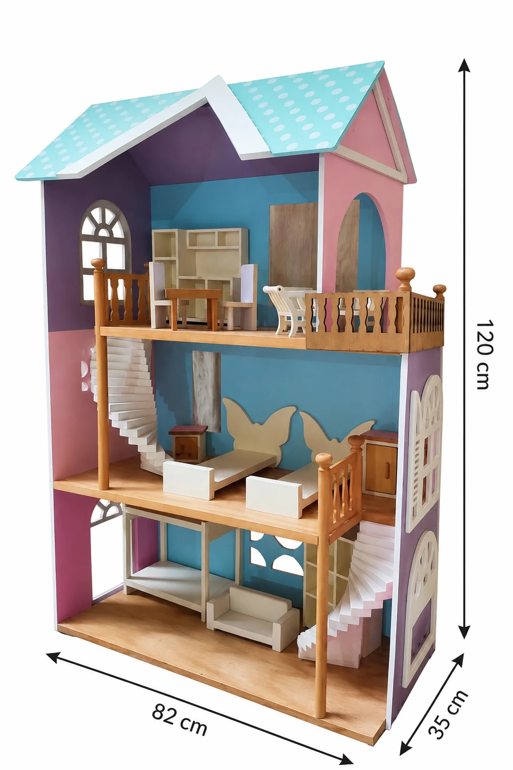 blue Doll House - Image 4