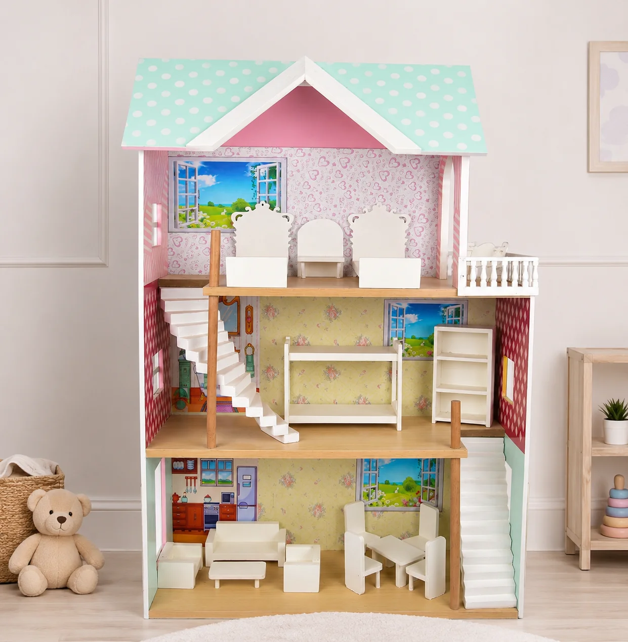 Mint doll-house