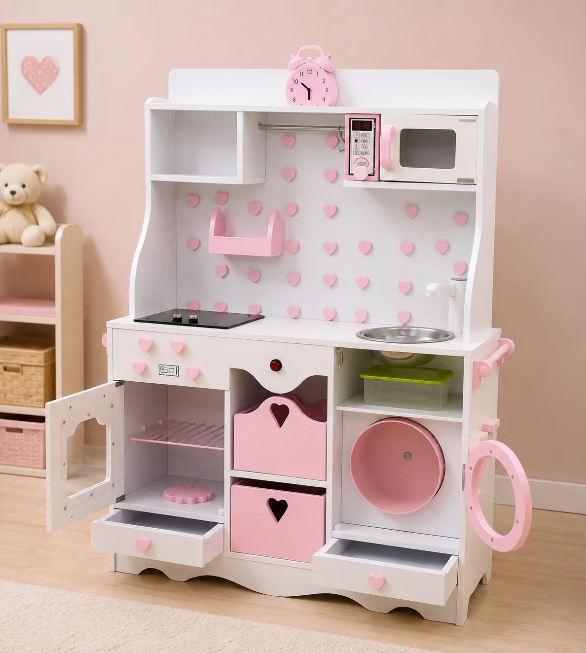 Lovely Hearts Kitchen Station - Image 2