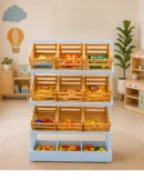 Pretend Play Market Stand