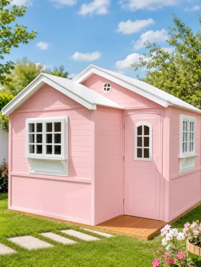 Blush Cottage Playhouse