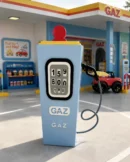 Gas Station Pump Play Unit
