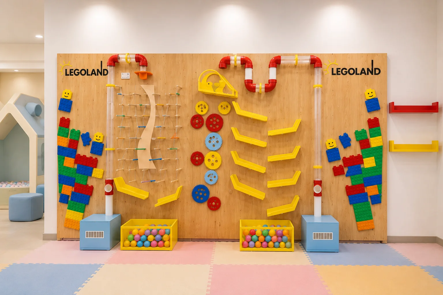 Ball Run Activity Wall