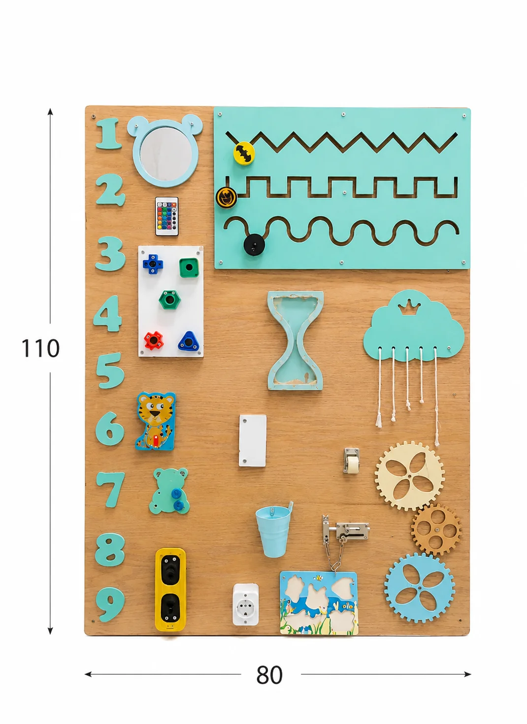square sensory board - Image 4