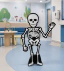 skeleton stand