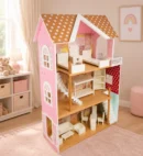 brown doll-house