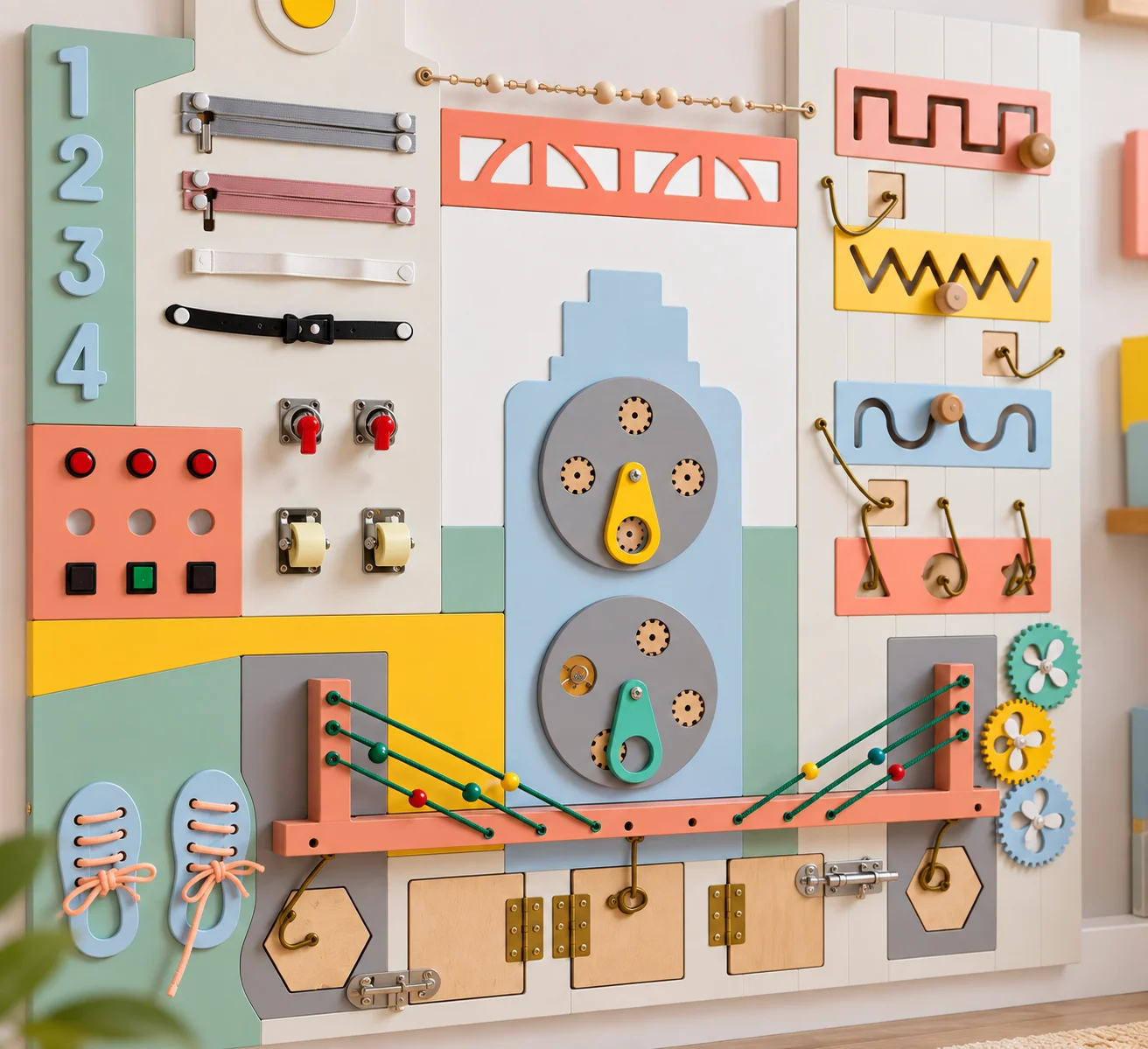 Montessori Activity Wall - Image 2