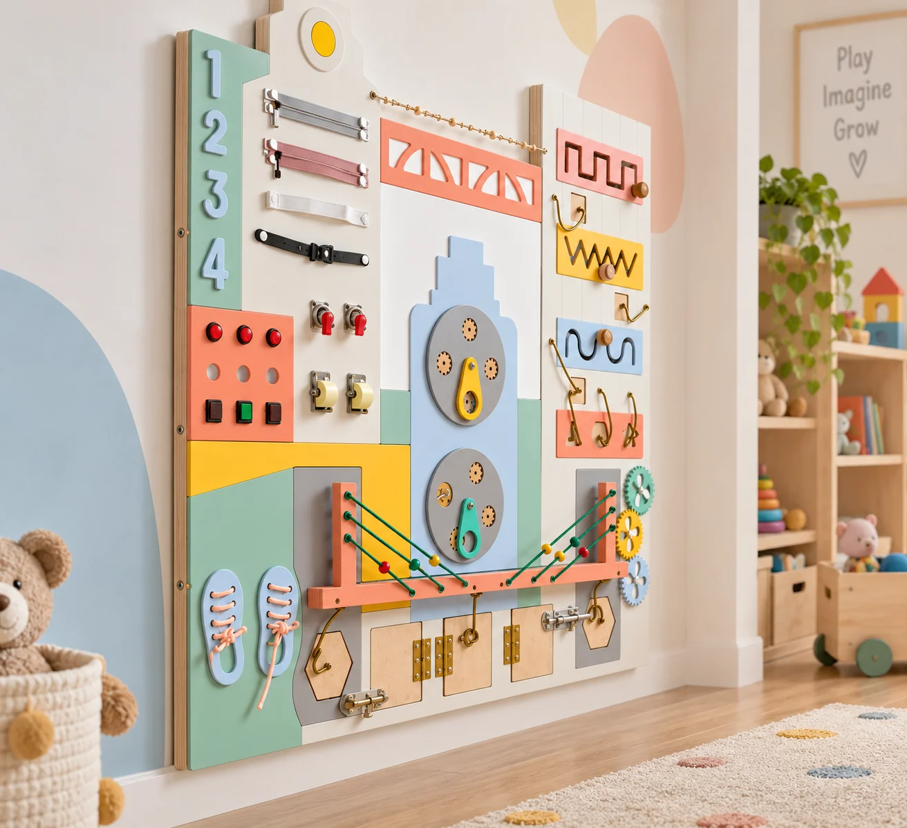 Montessori Activity Wall