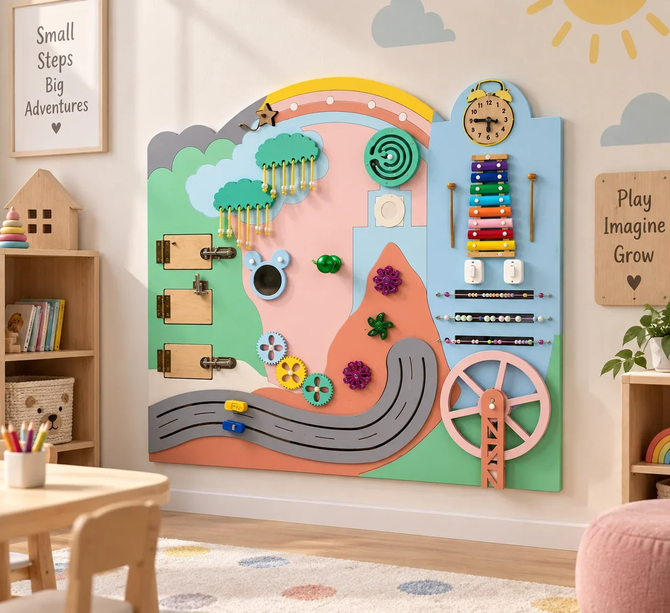 Multi-Activity Wall