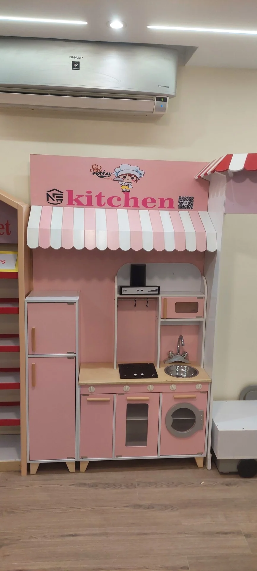 Pink Pretend Kitchen Set - Image 5